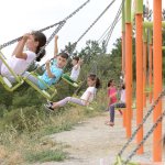 Vatandaşlar mesire alanlarında hoş vakit geçiriyor