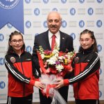 Başarılı sporcular ödüllendirildi