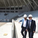 Gül, Yeni Stadyum inşaatını inceledi