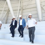 Gül, Yeni Stadyum inşaatını inceledi