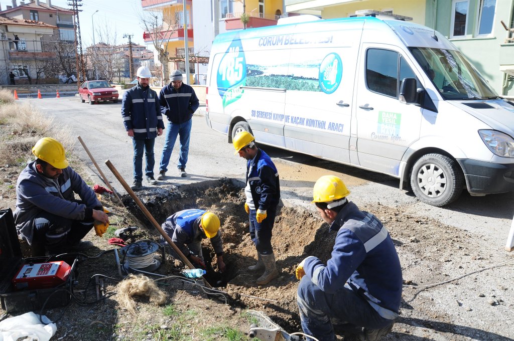 Belediye 2017 yılında 1 milyon ton suyun kayıp kaçağını önledi