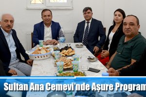 Sultan Ana Cemevi’nde Aşure Programı