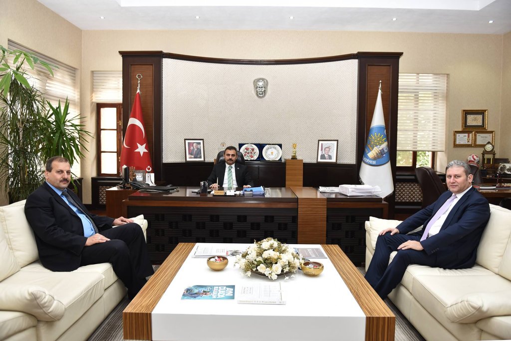 Telekom yönetimden Başkan Külcü’ye ziyaret