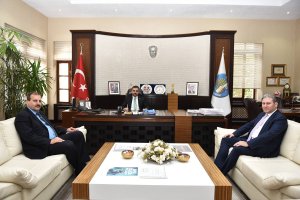 Telekom yönetimden Başkan Külcü’ye ziyaret