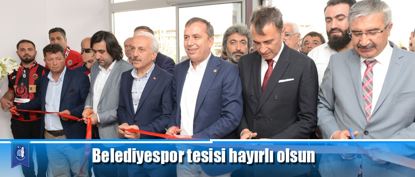 Belediyespor tesisi hayırlı olsun