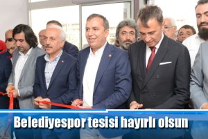 Belediyespor tesisi hayırlı olsun