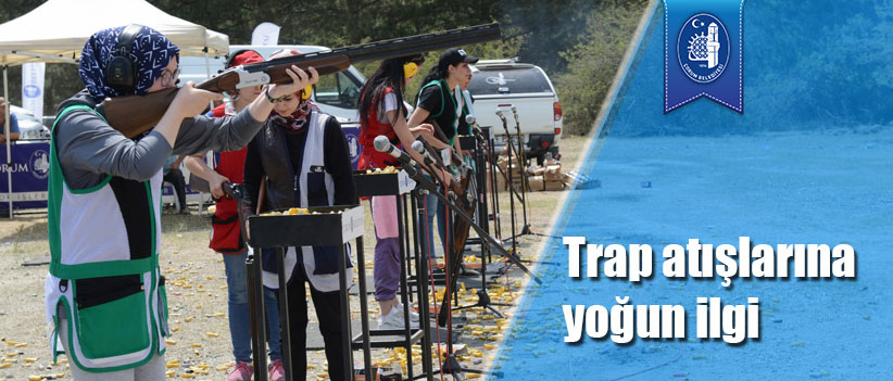Trap atışlarına yoğun ilgi