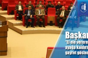 Başkan Gül, “El ele vererek Çorum’u ayağa kaldırmak için gayret göstereceğiz”