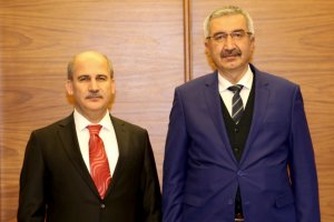 Belediye Başkanı Ahmet Yabacıoğlu’nun ilk ziyareti Vali Kılıç’a