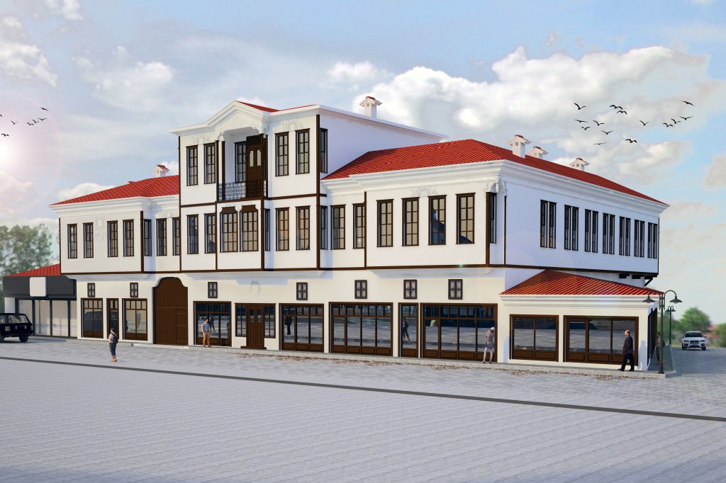 Velipaşa Hanı, restore ediliyor