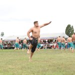 Karakucak güreşleri izleyenleri mest etti