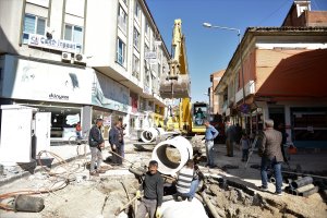 Yağmursuyu çalışmaları devam ediyor