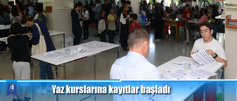 Yaz kurslarına kayıtlar başladı