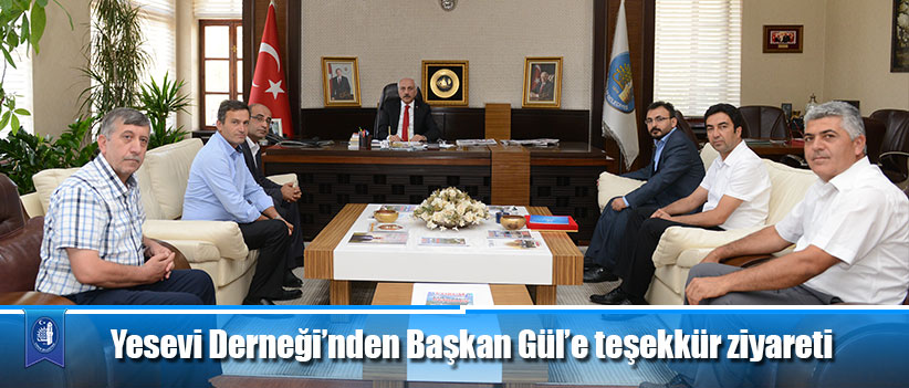 Yesevi Derneği’nden Başkan Gül’e teşekkür ziyareti