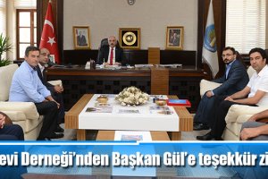 Yesevi Derneği’nden Başkan Gül’e teşekkür ziyareti