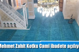 Mehmet Zahit Kotku Cami ibadete açılıyor