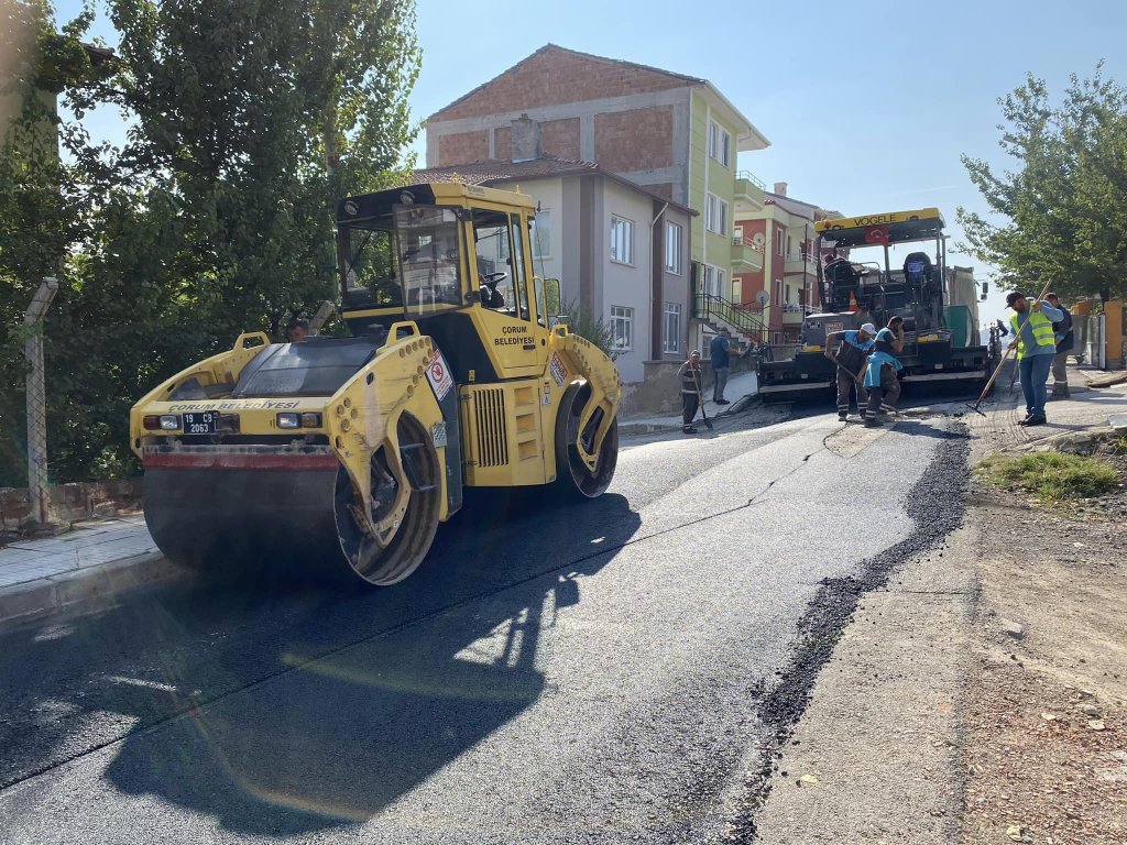 Beytepe 2.Cadde’nin asfaltı tamam