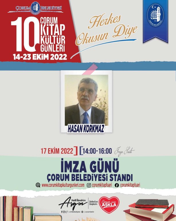 Hasan KORKMAZ - Söyleşi