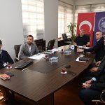 Belediyede şehir içi ulaşım toplantısı yapıldı