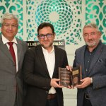 Kitap Kültür Günlerinedestek verenlere teşekkür plaketi