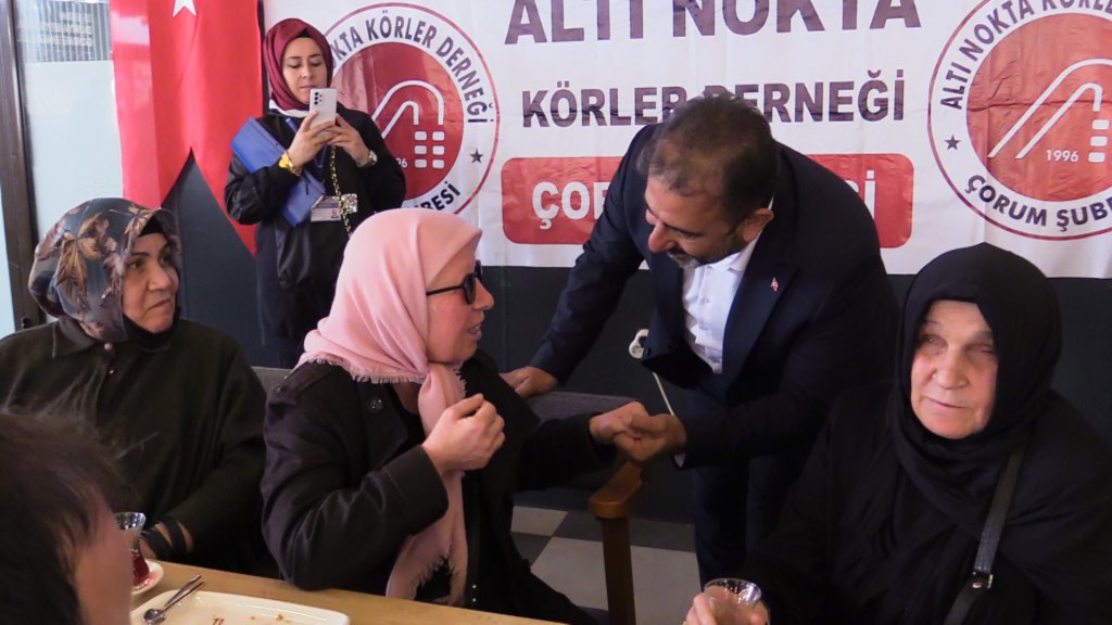 Çorum Belediyesi, Görme Engelliler Günü’nü Kutladı