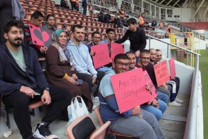 Engelli Öğrencilerden Çorum FK’ye Destek