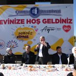 Başkan Aşgın, üniversite öğrencileriyle kahvaltıda bir araya geldi