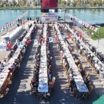 Başkan Aşgın, üniversite öğrencileriyle kahvaltıda bir araya geldi