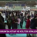 10. Çorum Kitap Kültür Günleri ulusal basında ses getirdi