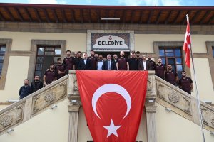 Çorum’un efeleri Başkan Aşgın’ı ziyaret etti