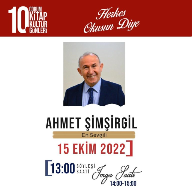 Ahmet ŞİMŞİRGİL - Söyleşi