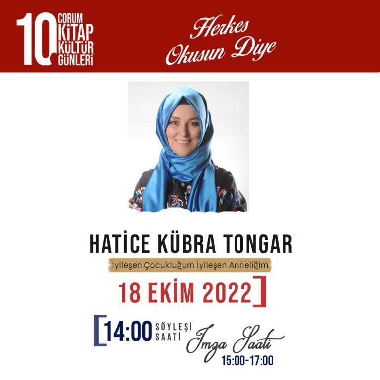 Hatice Kübra TONGAR - Söyleşi