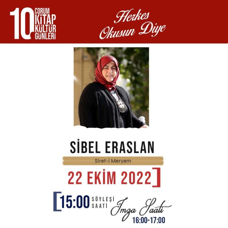 Sibel ERASLAN - Söyleşi