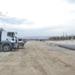 Belediye, Akpınar Caddesi’ni asfaltlıyor