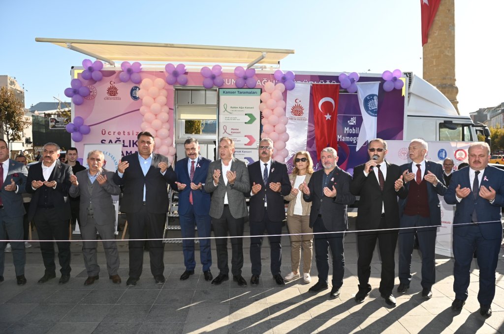 Mobil Kanser Tarama Aracı Hizmete Başladı