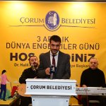 Çorum Belediyesi’nden Engelliler Gününe Renkli Kutlama