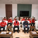 Antrenör eğitimine katılan heyet, Başkan Aşgın’ı ziyaret etti