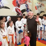 Başkan Aşgın’dan güreş ve karate takımına ziyaret 