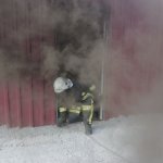 Çorum Belediyesi itfaiye teşkilatından, ilçe itfaiye ekiplerine eğitim 