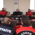 Arama kurtarma ekibi Çorum’a döndü