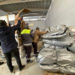 Belediyenin imal ettiği çadırlar, Afşin’de kurulmaya başlandı