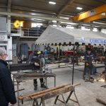 Belediyenin imal ettiği çadırlar, Afşin’de kurulmaya başlandı