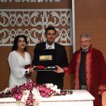 Depremzede çift Çorum’da evlendi