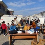 Gönüllü berberler, Afşinli depremzedeler için seferber oldu