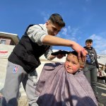 Gönüllü berberler, Afşinli depremzedeler için seferber oldu