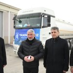 Çorum’dan Afşin’e 33 bin 500 litre mazot yardımı