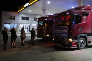 Çorum’dan Osmaniye’ye 27 ton un