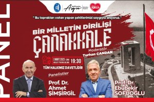 Belediyeden “Bir Milletin Dirilişi Çanakkale” Paneli