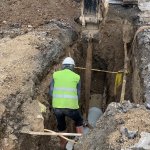 Hüyük Caddesi’nin atık su hattı yenileniyor