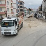 Hüyük Caddesi’nin atık su hattı yenileniyor